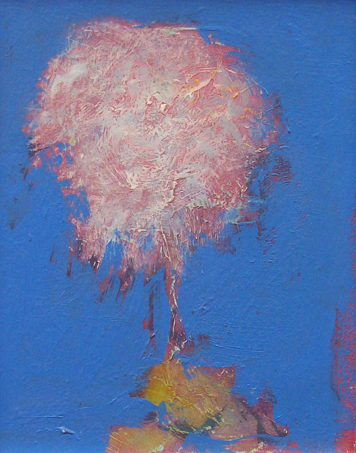 1.	Chrysanthemum on Blue  “12 x 10”  2008